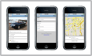 vFlyer preview in iPhone vFlyer preview in iPhone